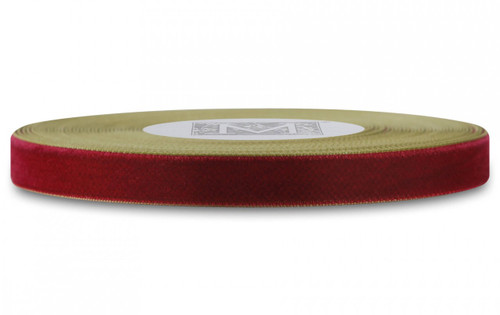Velvet Satin Ribbon - Rose Velvet/Lime Satin